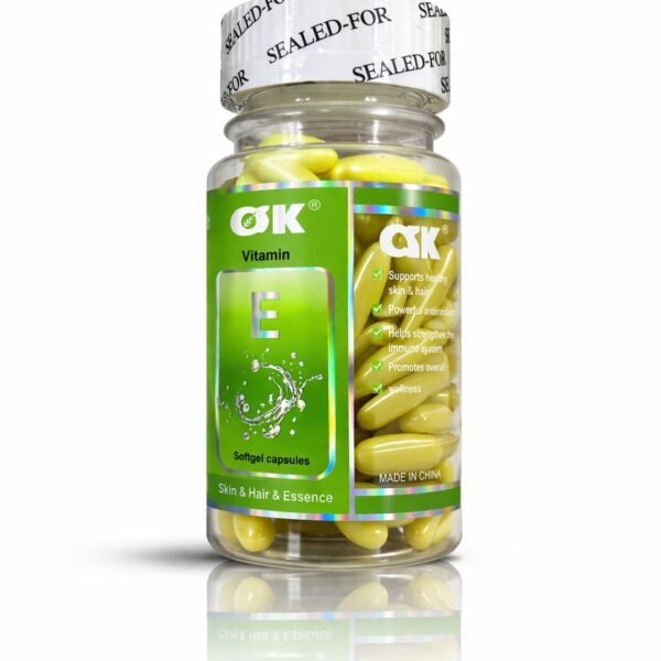💊 كبسولات فيتامين E للبشرة
